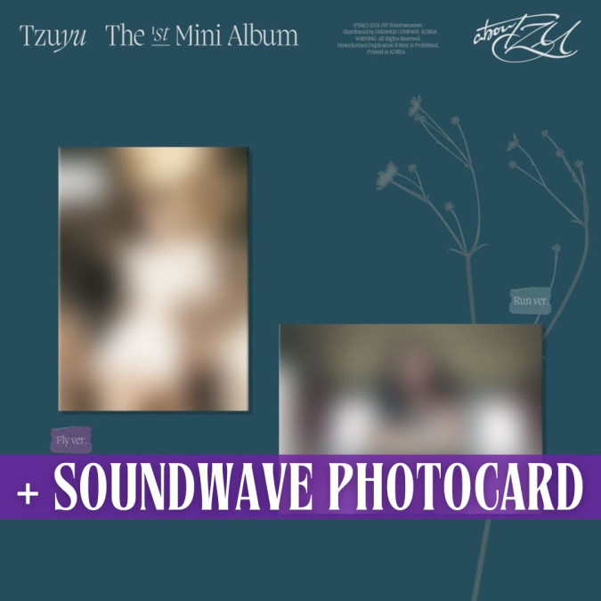 TZUYU (TWICE) - abouTZU + Soundwave photocard [3815]