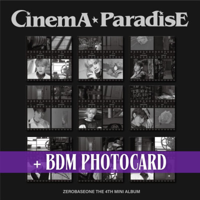 ZEROBASEONE - Cinema Paradise [ Digipack Ver.] + BDM Photocard [3826]