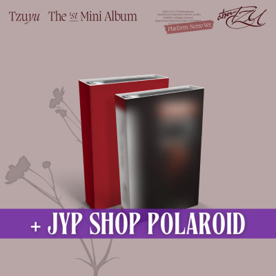 TZUYU (TWICE) - abouTZU [NEMO Ver.] + JYP SHOP Polaroid Photocard [3884]