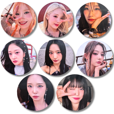 NAGYUNG [Fromis_9] Circular Apple Music Photocard Supersonic [4443]