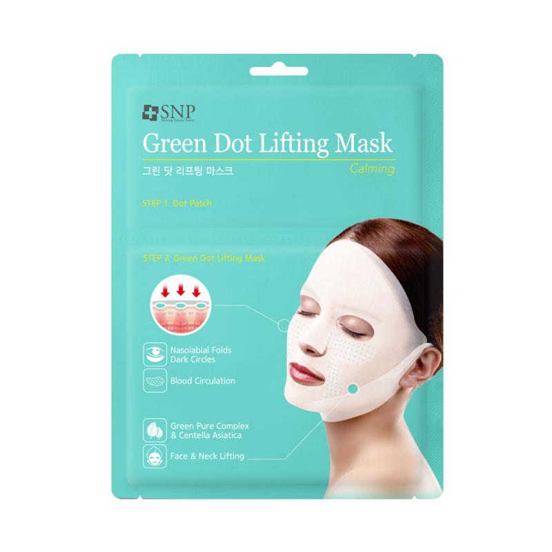 SNP Green Tension Calming Lifting Mask