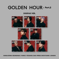 ATEEZ - Golden Hour : Part.2 [Digipak] [hello82 Europe Pop-Up Exclusive] [4821]