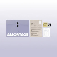 JISOO - File Folder & Photo Set [Amortage Pop-Up Store] [5988]