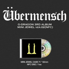 G-DRAGON - Übermensch [Mini Jewel ver.] + Apple Music Photocard [5693]