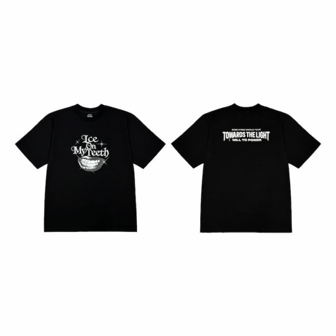 ATEEZ - Short Sleeve T-Shirt IOMT ver. [Towards The Light : Will To Power Pop-Up in Europe] [6074]