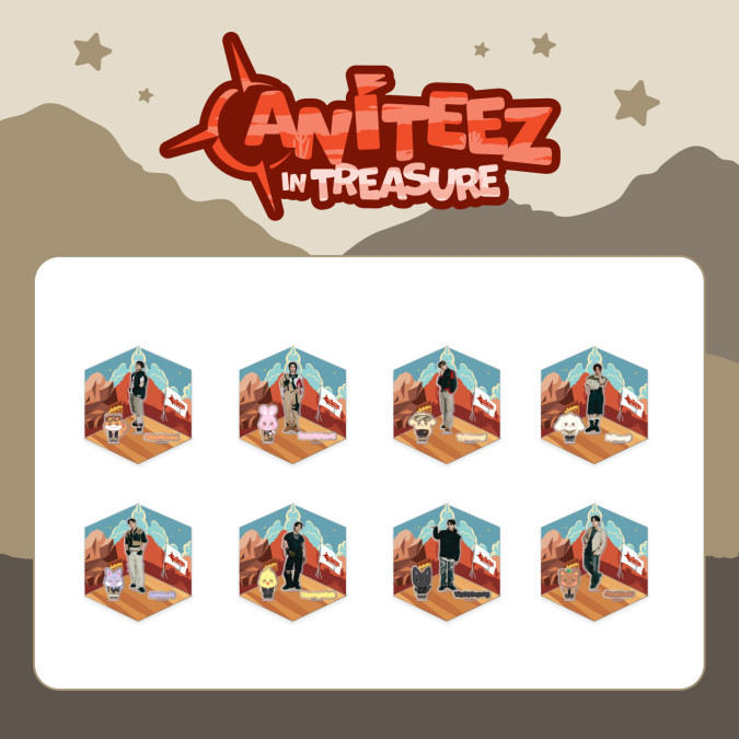 ATEEZ - Acrylic Treasure Stand [ANITEEZ in Treasure] [6482]