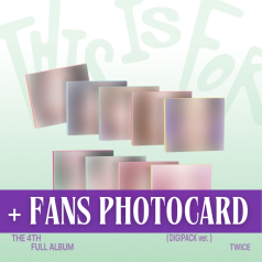 TWICE - This Is For [Digipack ver.] + Fans Photocard [6763]
