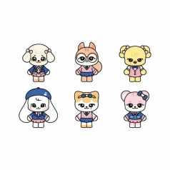 [PRE-ORDER] IVE - MINIVE School Plush Keyring [Welcome to MINIVE School] [7294]