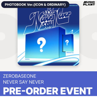 ZEROBASEONE - Never Say Never + Musicplant Photocard [7347]Ordinary