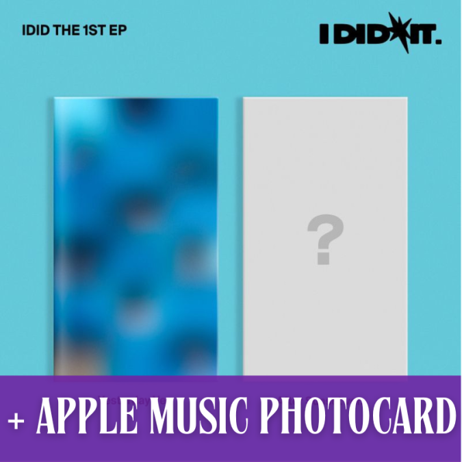 IDID - I Did It + Apple Music Photocard [7352]