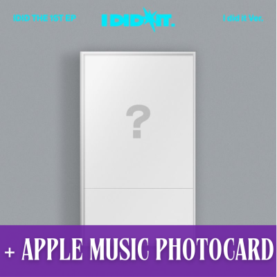 IDID - I Did It [I did it ver.] + Apple Music Photocard [7353]