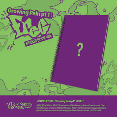 YOUNG POSSE - Growing Pain pt.1 : FREE [Sticker Book ver.] [7375]