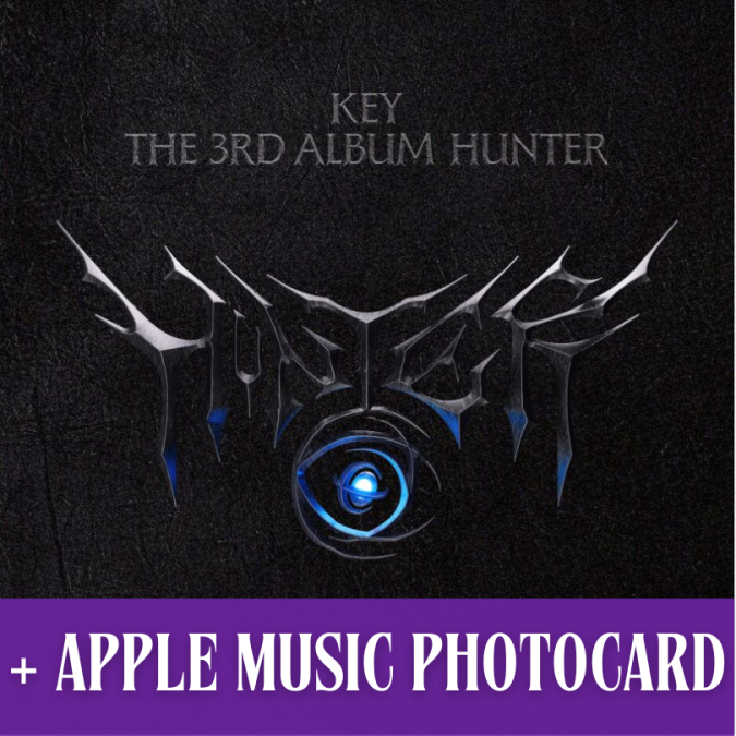 [PRE-ORDER] KEY - Hunter [Photobook ver.] + Apple Music Photocard [7420]