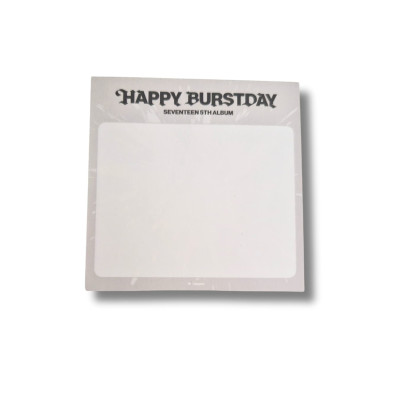 SEVENTEEN Weverse Noteblock Happy Burstday [7656]