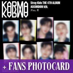 STRAY KIDS - Karma [Accordion ver.] + FANS Photocard [7413]