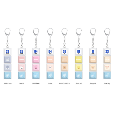 STRAY KIDS - SKZOO Keycap Keyring ['Karma' Pop-Up Store] [7812]