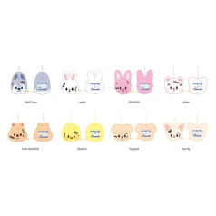 [PRE-ORDER] STRAY KIDS - SKZOO Name Tag ['Karma' Pop-Up Store] [7817]