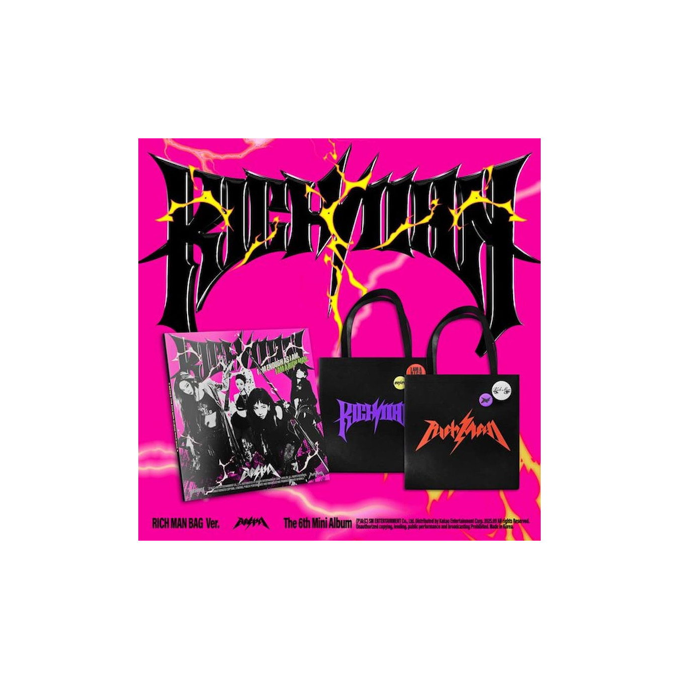 AESPA - Rich Man [Rich Man Bag ver.] [7465] Album version A