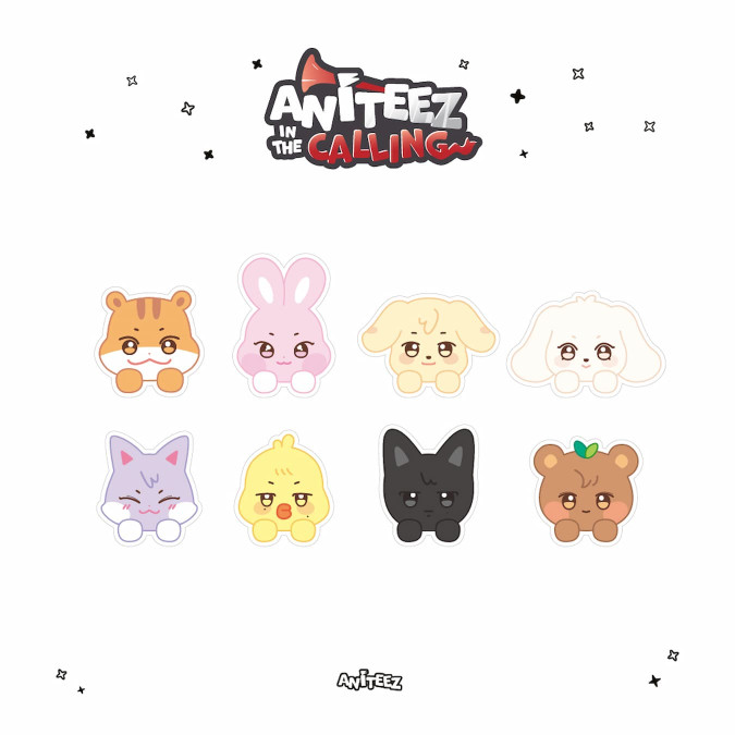 [PRE-ORDER] ATEEZ - Acrylic Clip Magnet [ANITEEZ In The Calling] [7890]