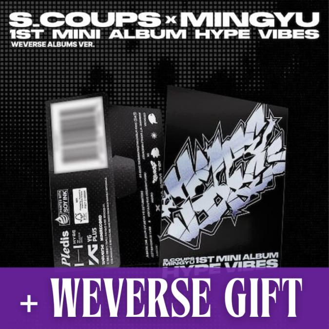 S.COUPS x MINGYU - Hype Vibes [Weverse Albums ver.] + Weverse Gift [7949]