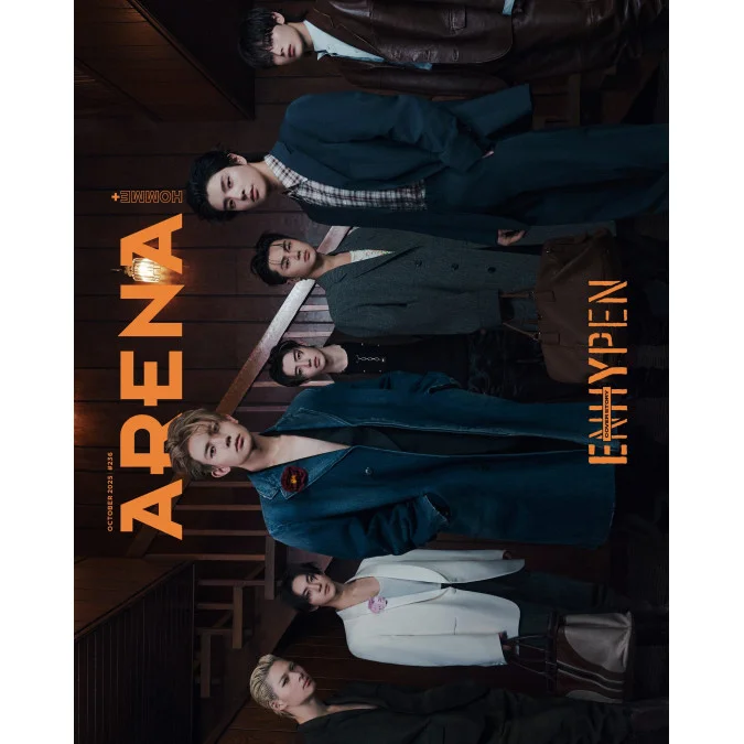 ENHYPEN - Arena Magazine [10/2025] [8004] Album version Group A