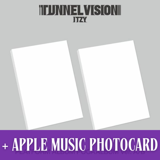 ITZY - Tunnel Vision [Poca Album] + Apple Music Photocard [8531]