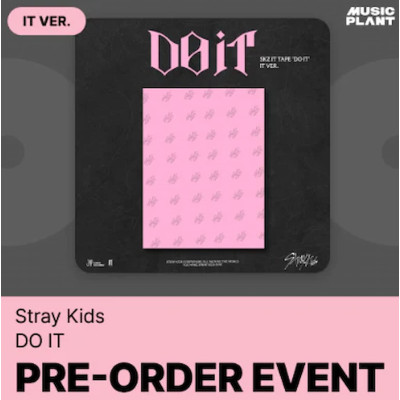 STRAY KIDS - Do It [Limited / IT ver.] + MusicPlant Photocard [8556]