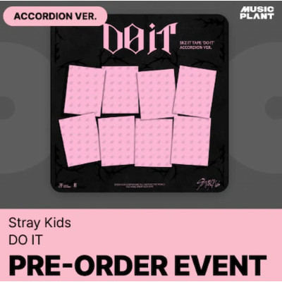 STRAY KIDS - Do It [Accordion Ver.] + MusicPlant Photocard [8557]