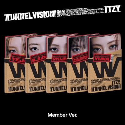 ITZY - Tunnel Vision [Member ver.] [8524]