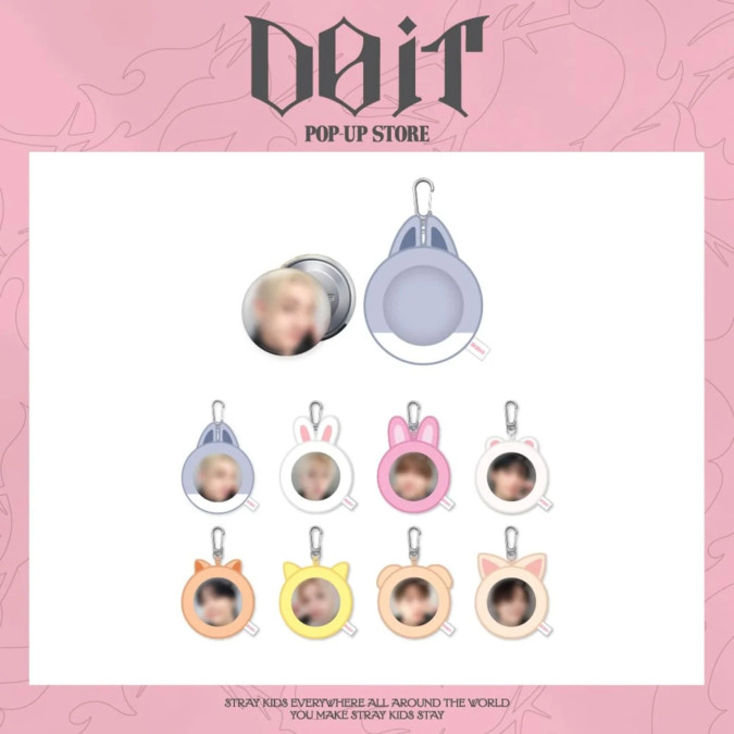 STRAY KIDS - Soft Face Badge & SKZOO Cover Set ['Do It' Pop-Up] [8958]