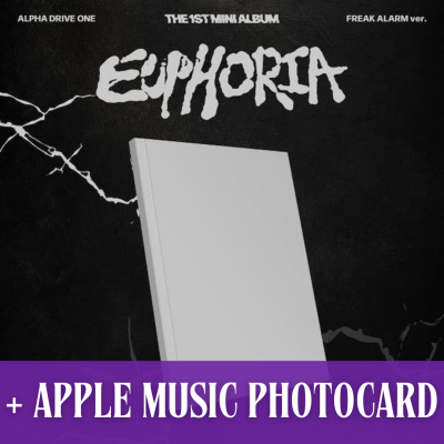 ALPHA DRIVE ONE - Euphoria [Freak Alarm ver.] + Apple Music Photocard [9045]