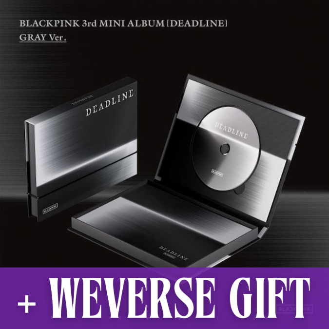 BLACKPINK - Deadline [Gray ver.] + Weverse Gift [9363]