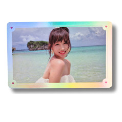Mina [Twice] Holographic Photocard Twice TV 2018 - One In A Million [9420]