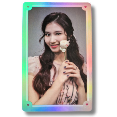 Sana [Twice] Holographic Photocard Twice TV 2018 - One In A Million [9423]