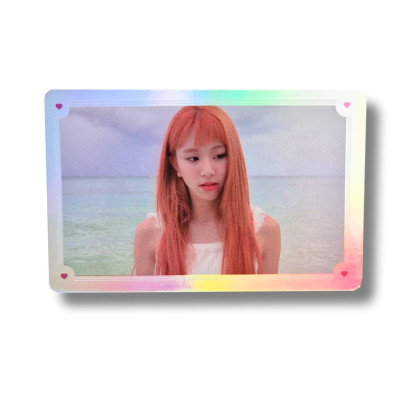 Chaeyoung [Twice] Holographic Photocard Twice TV 2018 - One In A Million [9424]