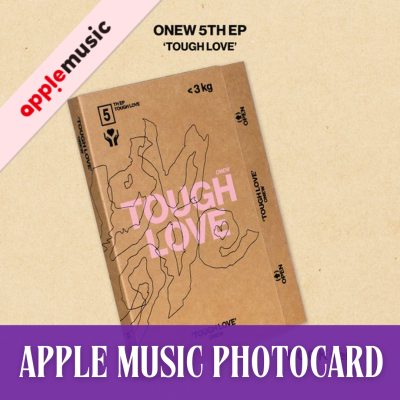 ONEW - Tough Love [Book ver.] + Apple Music Photocard [9596]
