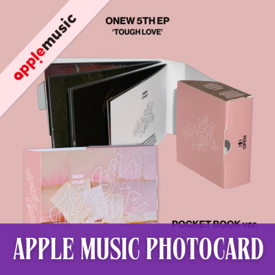 ONEW - Tough Love [Pocket Book ver.] + Apple Music Photocard [9597]