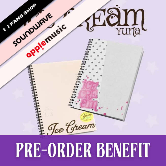 YUNA (ITZY) - Ice Cream [Photobook ver.] + POB [9883]