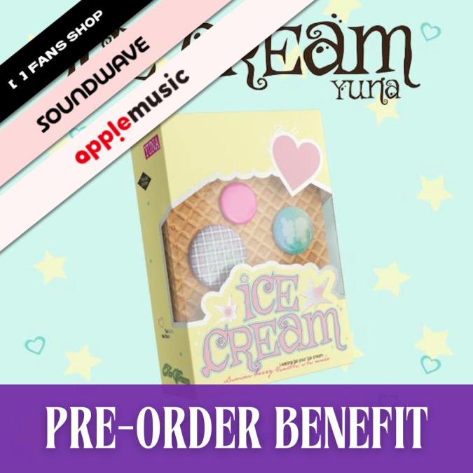YUNA (ITZY) - Ice Cream [Mini Bag ver.] + POB [9895]
