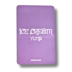 Yuna [Itzy] Ice Cream Apple Music Photocard [10570]