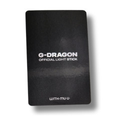 G-DRAGON [BIGBANG] Withmuu Photocard Lightstick [8950]