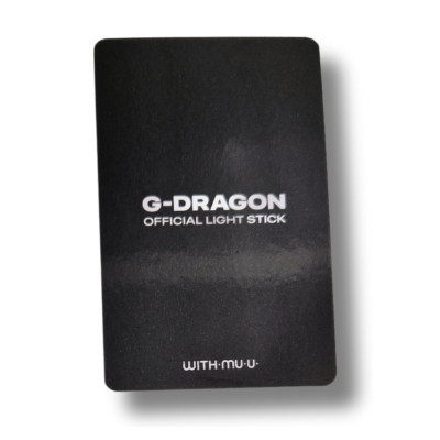 G-DRAGON [BIGBANG] Withmuu Photocard Lightstick [8950]