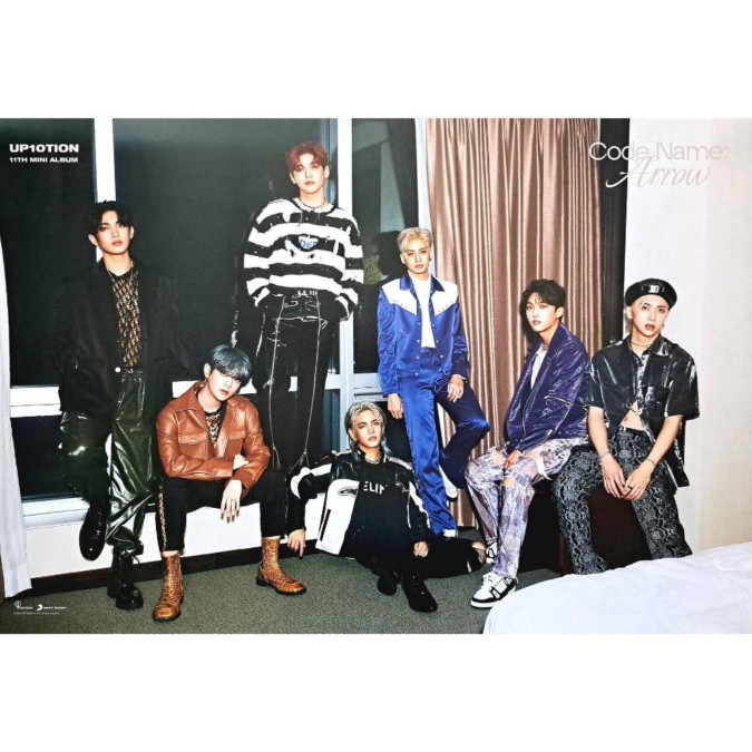 [IMPURPLE] UP10TION Official Poster [Code Name : Arrow] [10707]