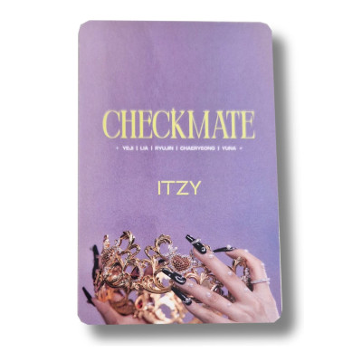 Lia [Itzy] Checkmate Synnara Photocard [10769]