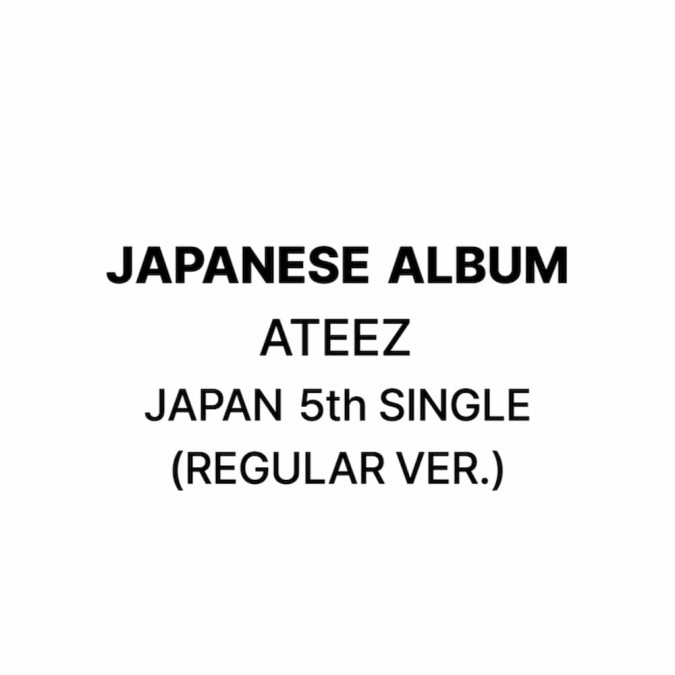 ATEEZ - Japan 5th Single [Regular ver.] [10797]