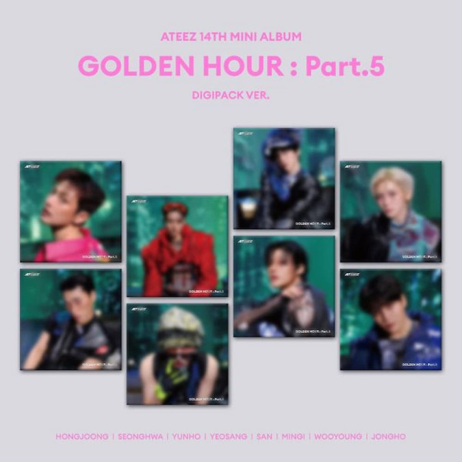 ATEEZ - Golden Hour : Part.5 [Digipack ver.] [10881]