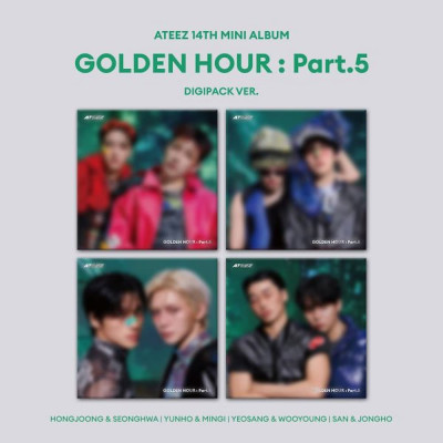 ATEEZ - Golden Hour : Part.5 [Digipack Unit ver.] [10882]