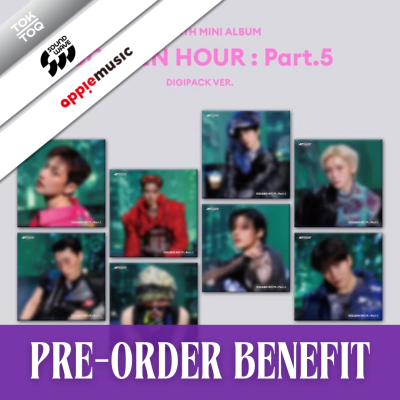 ATEEZ - Golden Hour : Part.5 [Digipack ver.] + POB [10885]