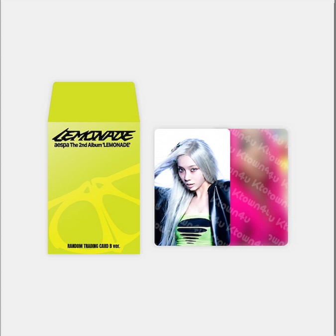 AESPA - Random Trading Card (LEMONADE Ver.) [aespa WEEK - MAKE IT LEMONADE] [10953]