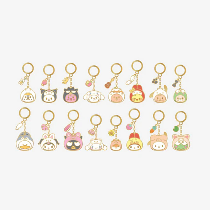 [PRE-ORDER] STRAY KIDS - Metal Keyring [SKZOO x Sanrio] [10967]